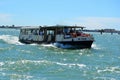Venetian taxi, sea tram, adriatic, sea, From the station to San Marco