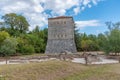 Venetian tower at Butrint national park in Albania Royalty Free Stock Photo