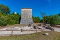 Venetian tower at Butrint national park in Albania Royalty Free Stock Photo