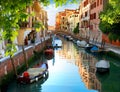 Venetian water canal