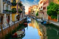 Venetian water canal Italy