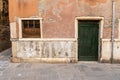 Venetian window, door, arch, architecture from Italy Royalty Free Stock Photo