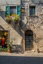 Venetian window, door, arch, architecture from Italy Royalty Free Stock Photo