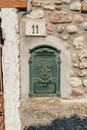 Venetian window, door, arch, architecture from Italy Royalty Free Stock Photo