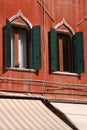 Venetian windows Royalty Free Stock Photo