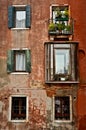 Venetian Windows, Venice Royalty Free Stock Photo