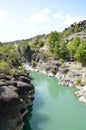 Venetikos river in Grevena , Greece