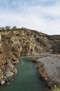 Venetikos river in Grevena , Greece