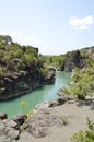 Venetikos river in Grevena , Greece