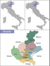 Veneto is a region in northeast Italy