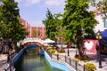 The venezia building landmark tourist attraction in Huahin,Thailand