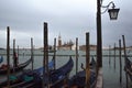 Venezia, Grande Canal and gondole background