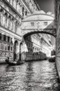 Venezia, Ponte dei Sospiri/Bridge of Sighs Royalty Free Stock Photo