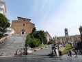 Venezia square in Rome, Italie Royalty Free Stock Photo