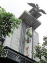 Venezuela, Caracas. Iconic cinema of the city of Caracas, Radio City, is currently a police operations center