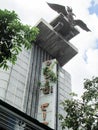 Venezuela, Caracas. Iconic cinema of the city of Caracas, Radio City, is currently a police operations center