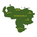 Venezuela country map