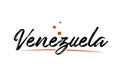 Venezuela country typography word text for logo icon design