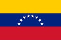 Venezuela flag, official colors and proportion correctly. National Venezuela flag. Vector illustration. EPS10. Venezuela flag vec