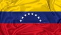 Silk Venezuela Flag
