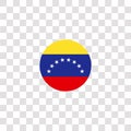 venezuela icon sign and symbol. venezuela color icon for website design and mobile app development. Simple Element from countrys