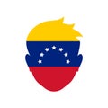 Venezuela icon vector sign and symbol isolated on white background, Venezuela logo concept