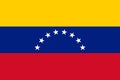 Venezuela national flag. Vector illustration. Caracas