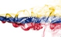 Venezuela smoke flag Royalty Free Stock Photo