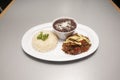 Venezuelan beef pabellon Royalty Free Stock Photo