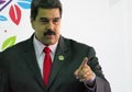 Venezuelan President Nicolas Maduro Royalty Free Stock Photo