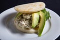 Venezuelan typical food, arepa Royalty Free Stock Photo