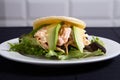 Venezuelan typical food, arepa Royalty Free Stock Photo