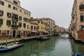 Canal and Ponte San Girolamo Royalty Free Stock Photo