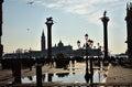 Venice Acqua Alta Royalty Free Stock Photo
