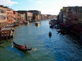 Venice architecture grand canale grand canal gondola Royalty Free Stock Photo