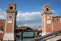 Venice Arsenal Royalty Free Stock Photo