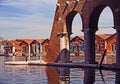 Venice, Arsenale - inner harbour with old docks