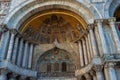 Venice, Basilica San Marco, Mosaic Royalty Free Stock Photo