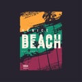 Venice beach California vector t-shirt design, poster, print