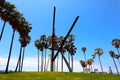 Venice Beach (Los Angeles), California: Declaration Sculpture by artist Mark di Suvero