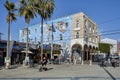 Venice Beach, Los Angeles, California, USA Ã¢â¬â November 18, 2020: Businesses along Windward Avenue in Venice Beach Royalty Free Stock Photo