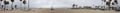 Venice Beach Panoramic Royalty Free Stock Photo