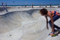 Venice Beach Skatepark Royalty Free Stock Photo