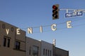 Venice Beach street sign in California