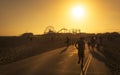 Santa Monica Pier, Pacific Park, Beach, Santa Monica, Los Angeles, California, United States of America, North America