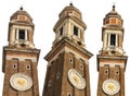 Bell tower of the Church of the Santi Apostoli - Venice Italy Royalty Free Stock Photo