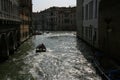 Venice, boats on the canal