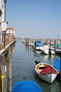 Venice, Boats At Moorings