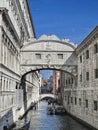 Venice: Bridge of sighs Royalty Free Stock Photo