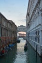 Venice bridge of sighs Royalty Free Stock Photo